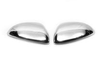 Opel Corsa D 2007–2014 Spegelkåpor (2 st, rostfritt stål) foto 3