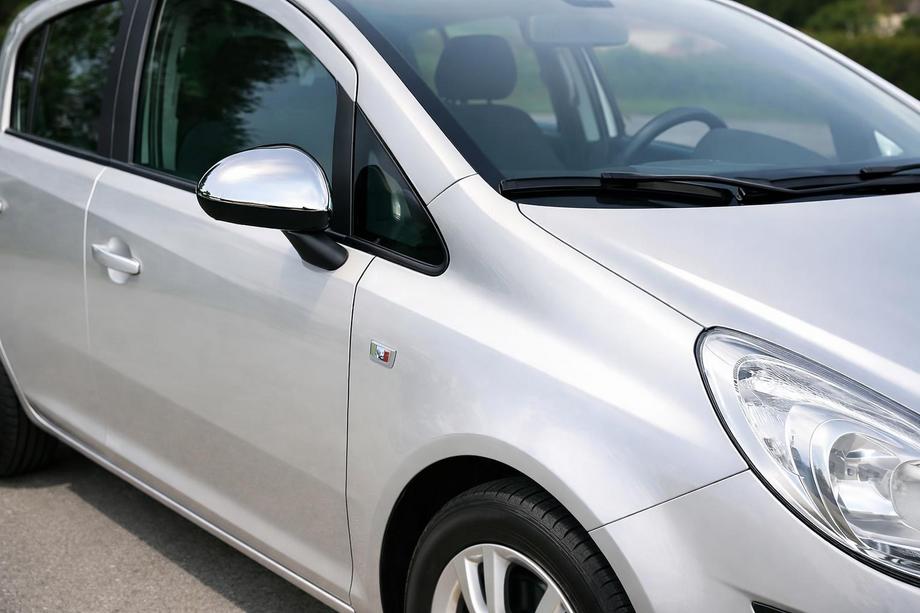 Opel Corsa D 2007–2014 Spegelkåpor (2 st, rostfritt stål) Image