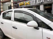 Opel Corsa D 2007–2014 Yttre fönsterlister (4 st, rostfritt stål) OmsaLine – italienskt rostfritt stål foto 1