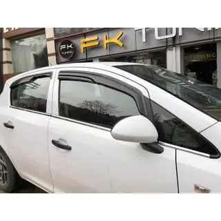 Yttre fönsterlister (4 st, rostfritt stål)