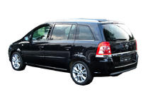 Opel Zafira B 2005–2011 Yttre fönsterlister (8 delar, rostfritt stål) OmsaLine – italienskt rostfritt stål foto 1