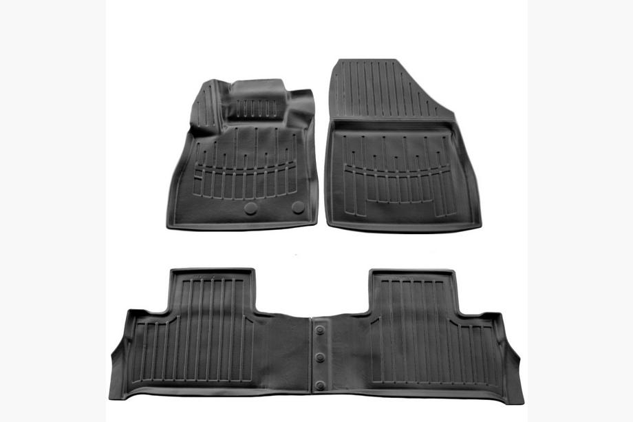 Renault Scenic/Grand 2016–2025 Stingray 3D golvmattor (4 st, polyuretan) Image