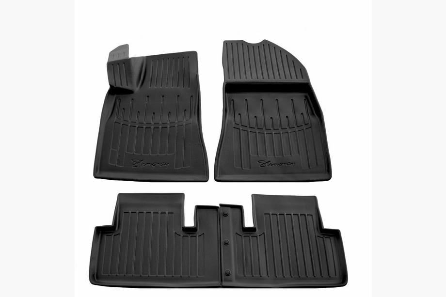 Tesla Model 3 2017– Stingray 3D golvmattor (4 st, polyuretan) Image