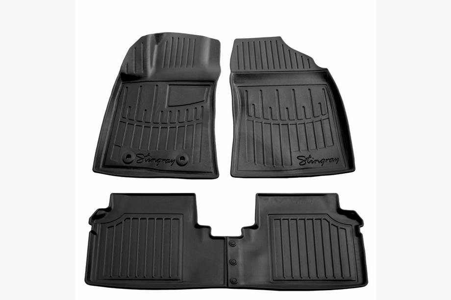 Toyota Avensis 2009–2018 Stingray 3D golvmattor (4 st, polyuretan) Image