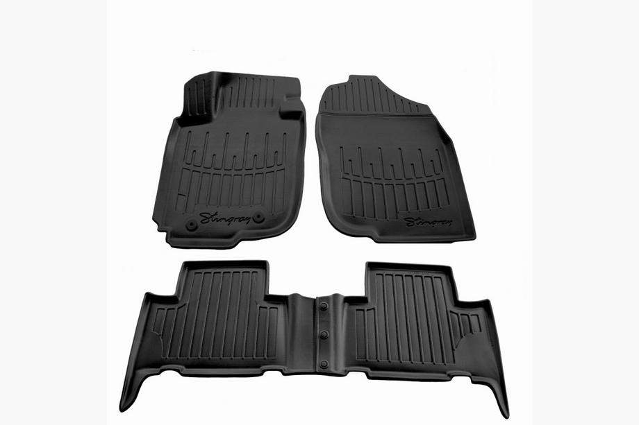 Toyota Rav 4 2006–2013 Stingray 3D golvmattor (4 st, polyuretan) Image