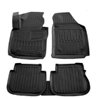 Volkswagen Caddy 2004–2010 Stingray 3D bilmattor (3-dörrars) set 5 st, polyuretan foto 1