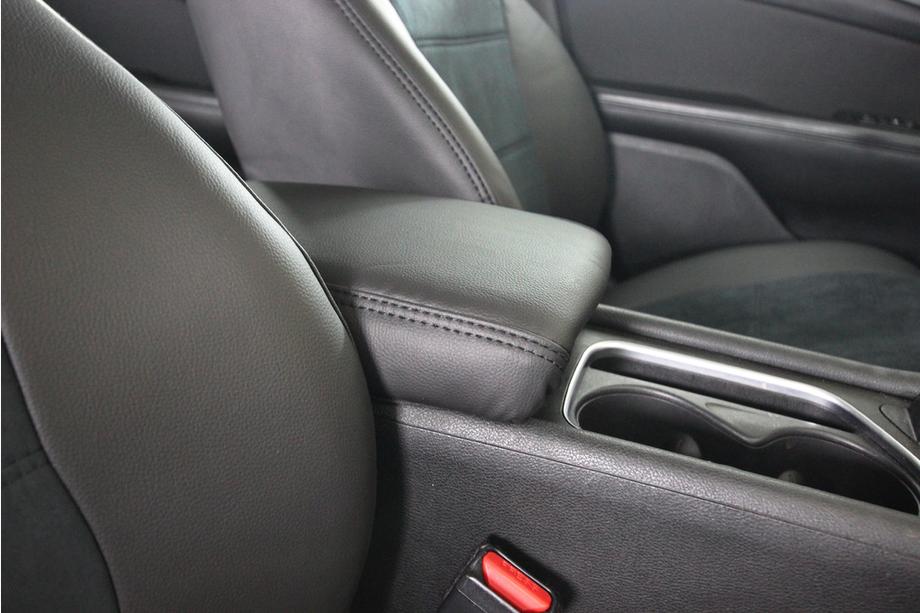 Chrysler 200 II 2014–2017 Sätesskydd i konstläder+tyg+Alcantara Antara A001 (komplett sats för hela kupén) Foto 8