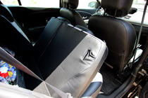 Renault Megane III 2009–2016 Bilklädsel i ekoläder + tyg + Antara Antara A0010 (komplett sats) foto 13