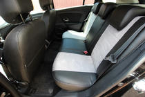 Renault Megane III 2009–2016 Bilklädsel i ekoläder + tyg + Antara Antara A0010 (komplett sats) foto 3