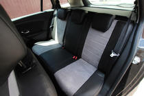 Renault Megane III 2009–2016 Bilklädsel i ekoläder + tyg + Antara Antara A0010 (komplett sats) foto 4