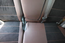 Toyota Land Cruiser Prado 120 2002–2009 Sätesöverdrag konstläder + tyg + Alcantara Antara A088 (komplett kupé) foto 11