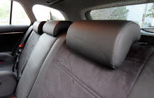 Toyota Avensis 2009–2018 Sätesskydd i konstläder+tyg+Alcantara Antara A001 (komplett sats för hela kupén) foto 4