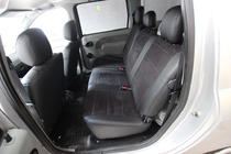 Renault Logan I 2005–2008 Sätesskydd i konstläder+tyg+Alcantara Antara A001 (komplett sats för hela kupén) foto 7