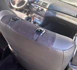 BMW 3-serie E46 1998–2006 Sätesskydd i konstläder+tyg+Alcantara Antara A001 (komplett sats för hela kupén) foto 13