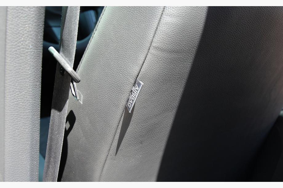 Volkswagen Golf 6 2008–2014 Sätesskydd i konstläder+tyg+Alcantara Antara A001 (komplett sats för hela kupén) Foto 10