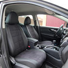 Nissan Qashqai 2014–2021 Sätesskydd i konstläder+tyg+Alcantara Antara A001 (komplett sats för hela kupén) foto 11