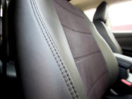 Nissan Qashqai 2014–2021 Sätesskydd i konstläder+tyg+Alcantara Antara A001 (komplett sats för hela kupén) foto 20