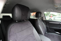 Volkswagen Passat B7 2012–2015 Sätesskydd i konstläder+tyg+Alcantara Antara A001 (komplett sats för hela kupén) foto 10
