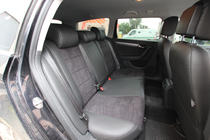 Volkswagen Passat B7 2012–2015 Sätesskydd i konstläder+tyg+Alcantara Antara A001 (komplett sats för hela kupén) foto 5