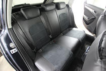 Audi A4 B8 2007–2015 Sätesskydd i konstläder+tyg+Alcantara Antara A001 (komplett sats för hela kupén) foto 1