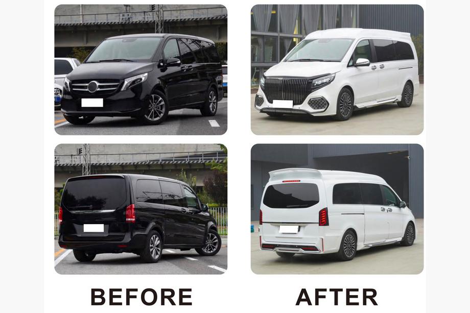 Mercedes Vito/V-klass W447 2014– Karosskit (Maybach Type-2024, med motorhuv) Image