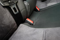 Skoda Octavia II A5 2006–2010 Sätesskydd i konstläder+tyg+Alcantara Antara A001 (komplett sats för hela kupén) foto 12