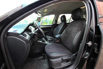 Skoda Octavia III A7 2013–2019 Sätesskydd i konstläder+tyg+Alcantara Antara A001 (komplett sats för hela kupén) foto 5