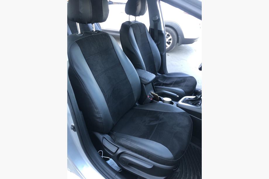 Hyundai Elantra (AD) 2015–2020 Sätesskydd i konstläder+tyg+Alcantara Antara A001 (komplett sats för hela kupén) Foto 5