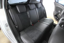 Renault Megane III 2009–2016 Sätesskydd i konstläder+tyg+Alcantara Antara A001 (komplett sats för hela kupén) foto 3