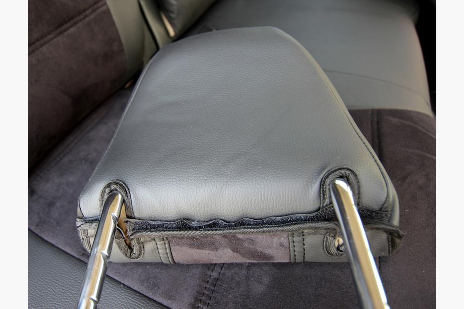 Ford Edge 2014–2024 Sätesskydd i konstläder+tyg+Alcantara Antara A001 (komplett sats för hela kupén) Foto 6