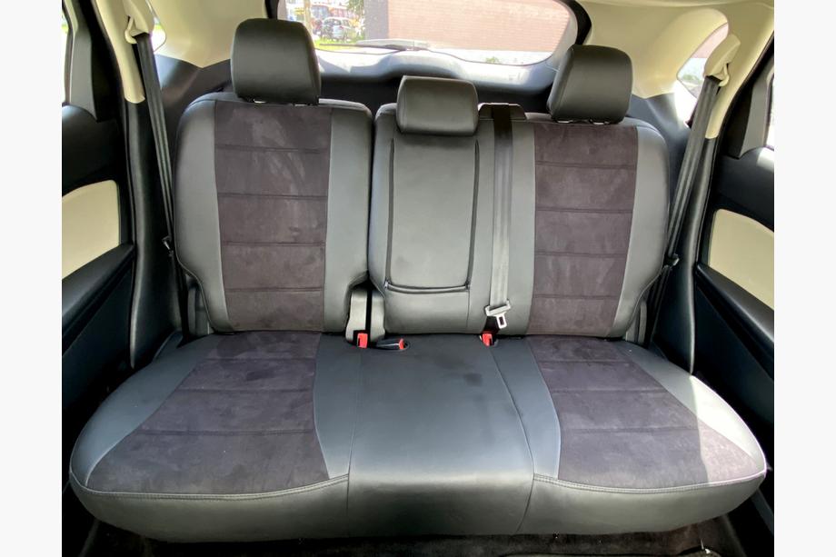 Ford Edge 2014–2024 Sätesskydd i konstläder+tyg+Alcantara Antara A001 (komplett sats för hela kupén) Foto 9