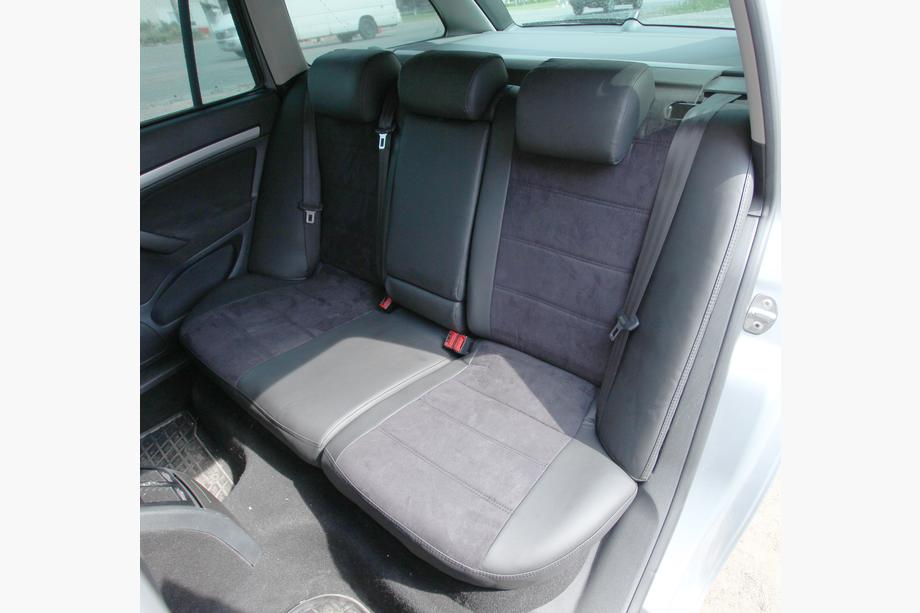 Skoda Octavia II A5 2010–2013 Sätesskydd i konstläder+tyg+Alcantara Antara A001 (komplett sats för hela kupén) Foto 6