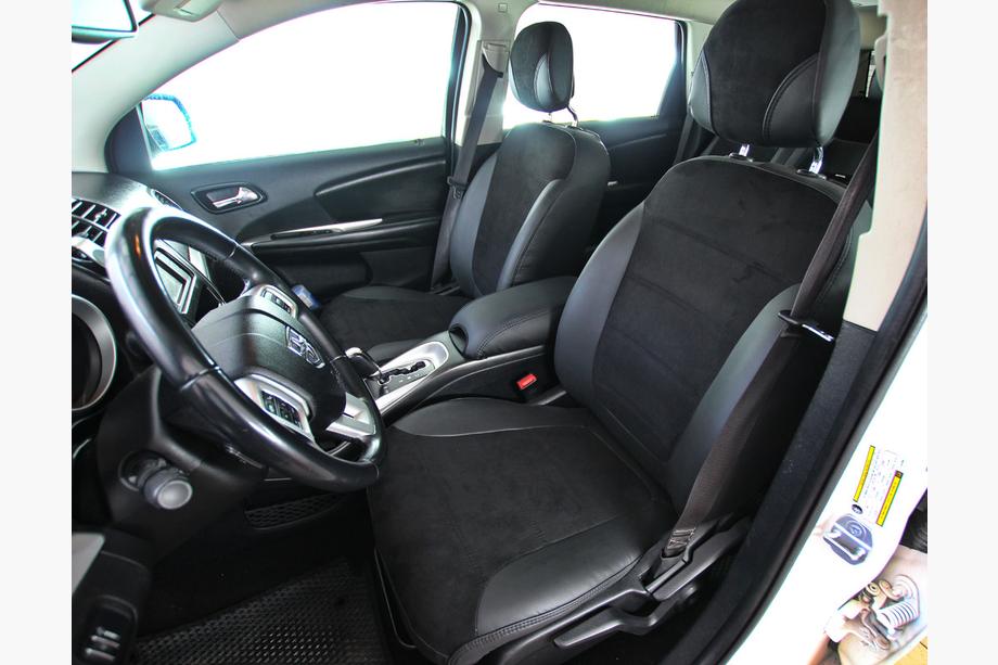 Dodge Journey 2008–2020 Bilklädsel konstläder+tyg+antara Antara A001 (3 rader) Image