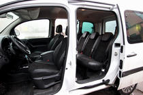 Mercedes Citan 2013–2021 Sätesskydd i konstläder+tyg+Alcantara Antara A001 (komplett sats för hela kupén) foto 1