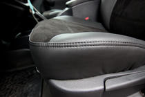 Mercedes Citan 2013–2021 Sätesskydd i konstläder+tyg+Alcantara Antara A001 (komplett sats för hela kupén) foto 11