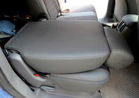 Volkswagen Caddy 2010–2015 Sätesöverdrag i konstläder + tyg + alcantara Antara A001b (komplett set för hela kupén) foto 10