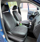 Volkswagen Caddy 2010–2015 Sätesöverdrag i konstläder + tyg + alcantara Antara A001b (komplett set för hela kupén) foto 1