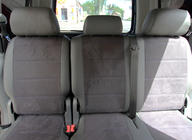 Volkswagen Caddy 2010–2015 Sätesöverdrag i konstläder + tyg + alcantara Antara A001b (komplett set för hela kupén) foto 7