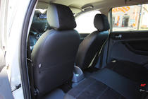 Ford Focus III 2011–2017 Bilklädslar i ekoläder+tyg+antara Antara A001g (komplett kupésats) foto 11
