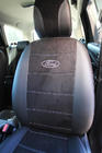 Ford Focus III 2011–2017 Bilklädslar i ekoläder+tyg+antara Antara A001g (komplett kupésats) foto 9