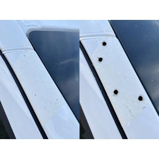 Solskärm för vindruta med ram V2 (svart blank, 5 mm) Mercedes Sprinter W906 2006–2018 foto 3