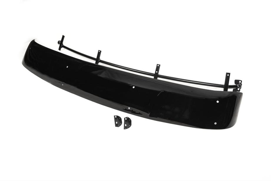 Volkswagen Crafter 2006–2016 Solskärm för vindruta med ram V2 (svart blank, 5 mm) Foto 2
