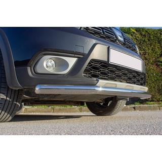 Frontbåge Texas (60 mm, rostfritt) Dacia Sandero 2013–2020 foto 1