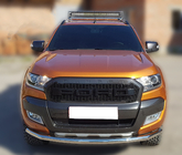 Ford Ranger 2011–2022 Texas frontbåge för 2015+ (76 mm, rostfritt stål) foto 1