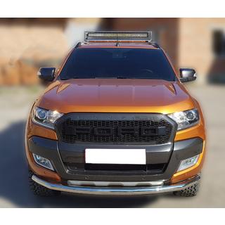 Texas frontbåge för 2015+ (76 mm, rostfritt stål) Ford Ranger 2011–2022 foto 1