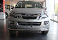 Isuzu D-Max 2011–2019 Frontbåge Texas (76 mm, rostfritt stål) foto 2