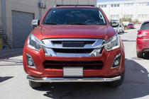 Isuzu D-Max 2011–2019 Frontbåge Texas (76 mm, rostfritt stål) foto 1
