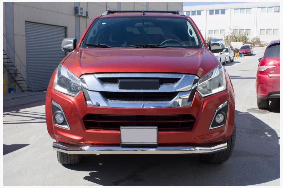 Isuzu D-Max 2011–2019 Frontbåge Texas (76 mm, rostfritt stål) Image