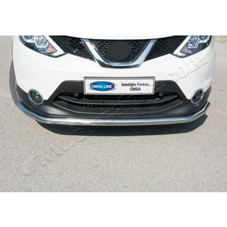 Frontbåge Texas för 2014-2017 (60 mm, rostfritt) Nissan Qashqai 2014–2021 foto 1