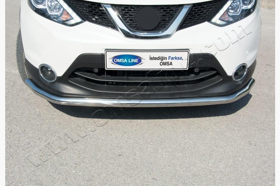 Nissan Qashqai 2014–2021 Frontbåge Texas för 2014-2017 (60 mm, rostfritt) Foto 1